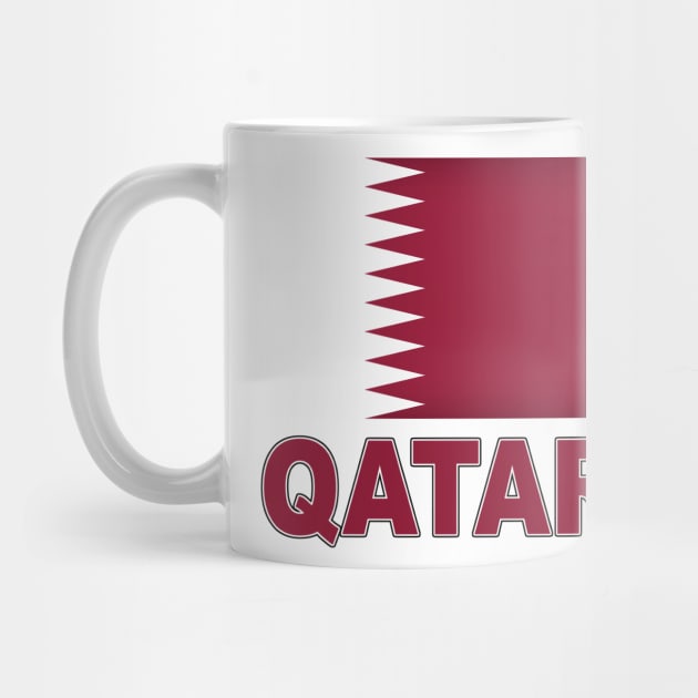 The Pride of Qatar - Qatari National Flag Design by Naves